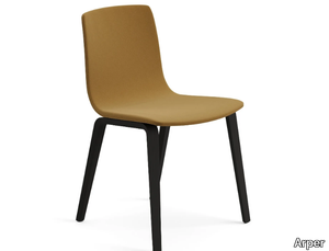 AAVA 02 - Four wood legs chair _ Arper