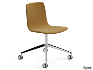 AAVA 02 - Swivel chair with castors _ Arper