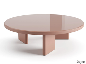 ROOPA - Round coffee table _ Arper