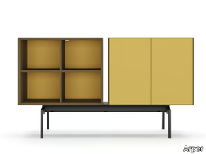 SEMITON 2 UNITS - Modular MDF sideboard _ Arper