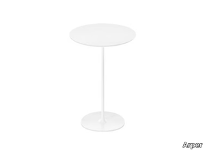 DIZZIE H 105 - Round high table _ Arper