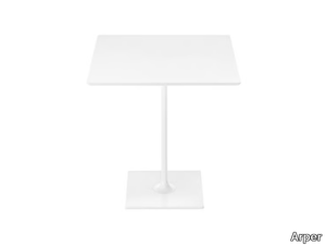 DIZZIE H 74 - Square table _ Arper