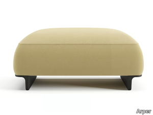 RALIK - Square fabric pouf _ Arper