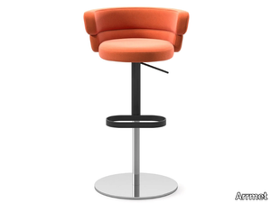 DAM ST-ADJ - High fabric stool with gas lift _ Arrmet