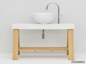 IL CAVALLETTO - Floor-standing single vanity unit _ Artceram