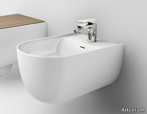 THE ONE - Wall-hung ceramic bidet _ Artceram