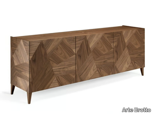 FRAMMENTI L411N - Walnut sideboard _ Arte Brotto