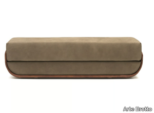 PRINCIPE MP.720/160 - Upholstered leather bench _ Arte Brotto