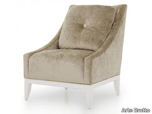 SEGRETI S97 - Upholstered fabric armchair _ Arte Brotto