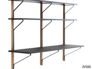 KAARI - Wall Shelf with Desk _ Artek