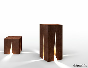 GRANITO - Corten™ bollard light _ Artemide