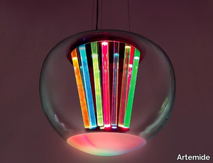 SPECTRAL LIGHT - LED blown glass pendant lamp _ Artemide