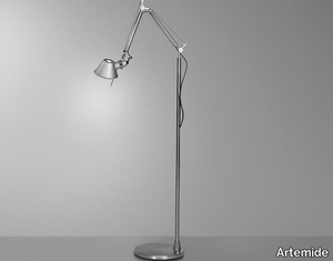 TOLOMEO MICRO - Adjustable aluminium floor lamp _ Artemide