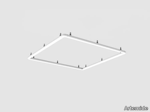 ALPHABET OF LIGHT SQUARE-RECTANGULAR - Semi-inset ceiling lamp _ Artemide