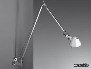 TOLOMEO BRACCIO - Aluminium wall lamp with swing arm _ Artemide