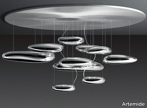 MERCURY - Aluminium and ABS ceiling lamp _ Artemide