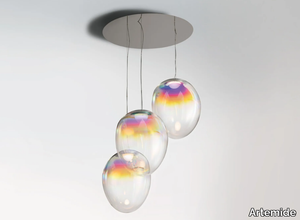 STELLAR NEBULA - Blown glass pendant lamp _ Artemide