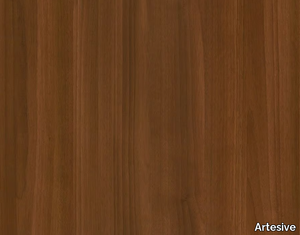 European Walnut Middle - Adhesive PVC furniture foil with wood effect _ Artesive