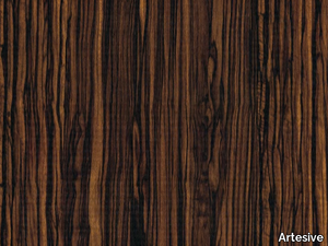 EBONY MACASSAR OPAQUE - PVC furniture foil with wood effect _ Artesive