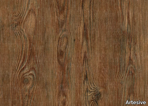 DARK RUSTIC WOOD - Adhesive PVC furniture foil _ Artesive