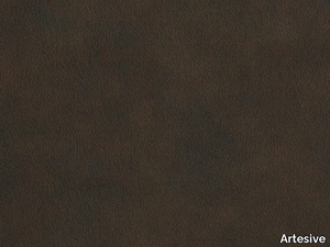 BROWN LEATHER EFFECT - Adhesive PVC furniture foil _ Artesive