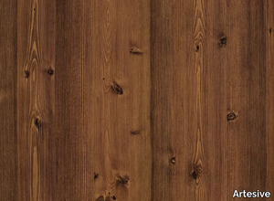 DARK PINE SLATS - Self adhesive plastic furniture foil with wood effect _ Artesive