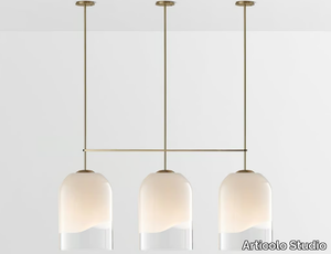 MONI TRIPLE - LED dimmable pendant lamp _ Articolo Studio