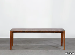 INVITO - Extending rectangular wooden table _ Artisan