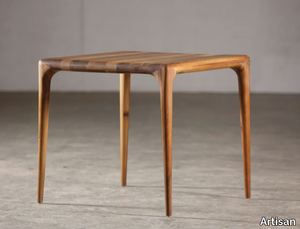 LATUS - Square wooden table _ Artisan