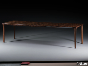 TARA - Extending solid wood table _ Artisan