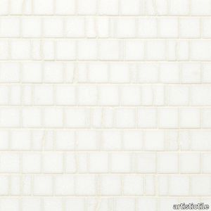 Chevron Thassos Marble Mosaic