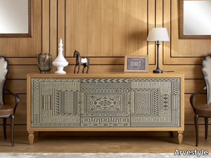 POMEIUM ORNAMENTA - Solid wood sideboard with doors _ Arvestyle