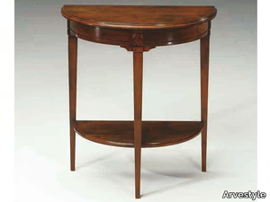 CANALETTO - Demilune cherry wood console table _ Arvestyle