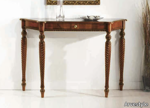 ATHOS - Solid wood console table with drawers _ Arvestyle