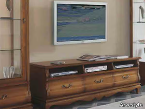 FENICE - Solid wood TV cabinet with drawers _ Arvestyle