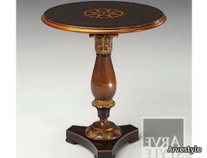 CANALETTO - Round solid wood coffee table _ Arvestyle