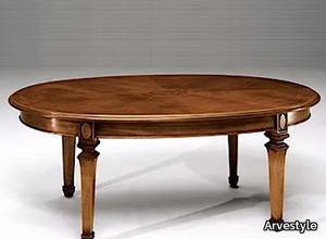 PISA - Oval solid wood coffee table _ Arvestyle