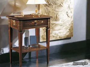 VIOLINO - Rectangular solid wood side table _ Arvestyle