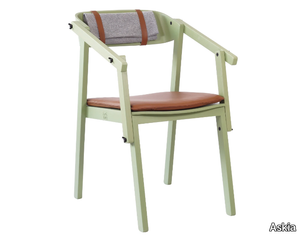 ATELIER - Chair with integrated cushion _ Askia