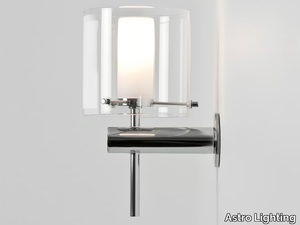 AREZZO - Dimmable glass and steel wall lamp _ Astro Lighting