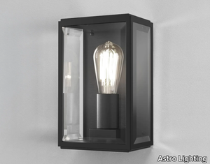 HOMEFIELD 160 - Glass and steel outdoor wall lamp _ Astro Lighting