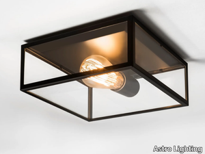 BRONTE - Glass and Stainless Steel ceiling lamp _ Astro Lighting