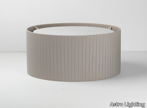 DRUM PLEATED - Drum shaped pleated fabric lampshade _ Astro Lighting