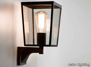 FARRINGDON - Glass and steel outdoor wall lamp _ Astro Lighting