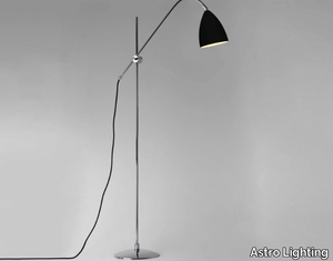 JOEL FLOOR - Adjustable steel floor lamp with swing arm _ Astro Lighting