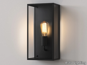 MESSINA 200 - LED Glass and Stainless Steel Outdoor wall Lamp _ Astro Lighting