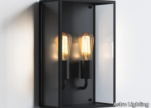 MESSINA TWIN - Contemporary style LED stainless steel Outdoor wall Lamp _ Astro Lighting