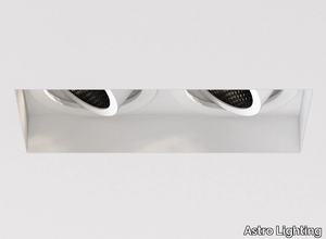 TRIMLESS SQUARE TWIN ADJUSTABLE - LED adjustable metal spotlight for false ceiling _ Astro Lighting
