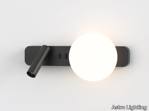 ZEPPO READER - LED aluminium reading lamp with fixed arm _ Astro Lighting