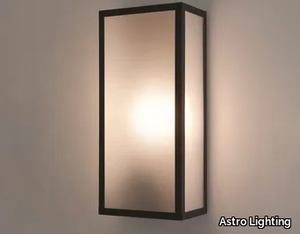 MESSINA SENSOR - Glass and steel Outdoor wall Lamp with motion sensor _ Astro Lighting